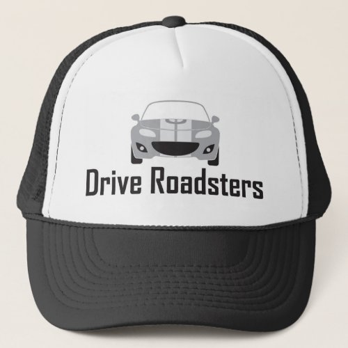mx5 Drive Roadsters Trucker Hat