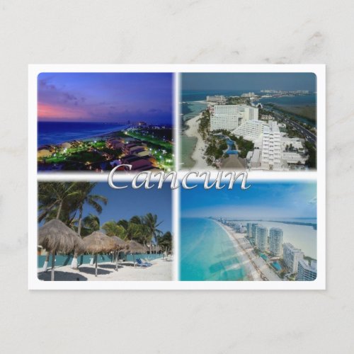 MX Mexico _ Cancun _ Postcard