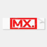Mx. Stamp Bumper Sticker