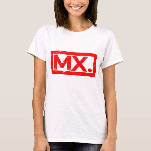 Mx. Stamp T-Shirt (Front)