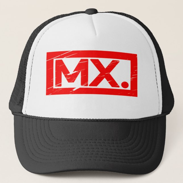 Mx. Stamp Trucker Hat (Front)