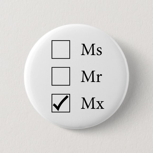 Mx Title (Three Options) Button (Front)
