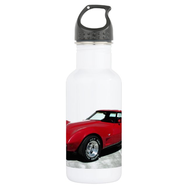 My 1979 Red Corvette Water Bottle (Front)