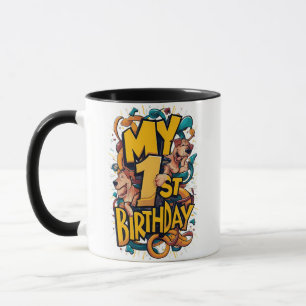 My 1st Birthday With Dogs Mug