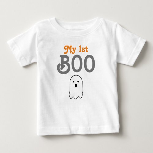 My 1st Boo Halloween Ghost Baby T_Shirt