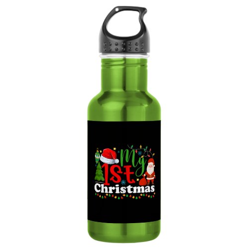 My 1st Christmas-81053 Stainless Steel Water Bottle