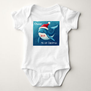My 1st Christmas, Customized Baby Gift For Xmas, Bodysuit
