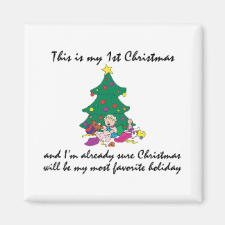 My 1st Christmas Magnet