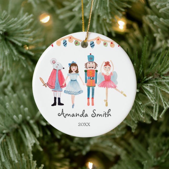 My 1st Christmas Nutcracker Ballerina ornament (Tree)