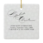 My 1st Christmas Script Vertical Photo Snowflake