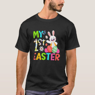 My 1St Easter Easter Eggs Happy Easter Day T-Shirt