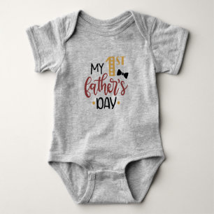 My 1st Father's Day Men's T-Shirt Baby Bodysuit