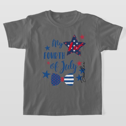 My 1st Fourth Of July  4th Of July Kids T_Shirt T_Shirt