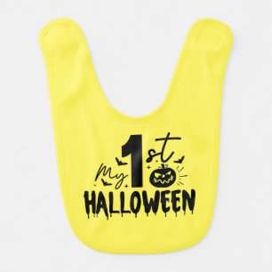 My 1st Halloween Baby Bib