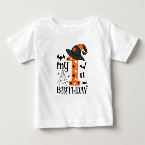 My 1st Halloween Birthday Baby T_Shirt