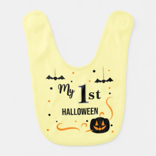 My 1st Halloween & Boo Crew Custom Baby Bib