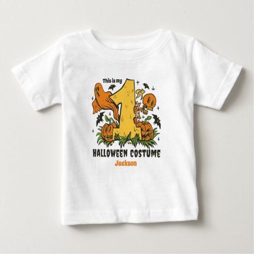 My 1st Halloween Costume Spooky One Baby T_Shirt