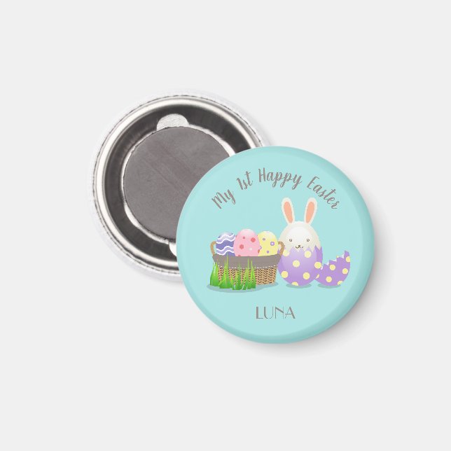 My 1st Happy Easter Magnet (Front/Back)