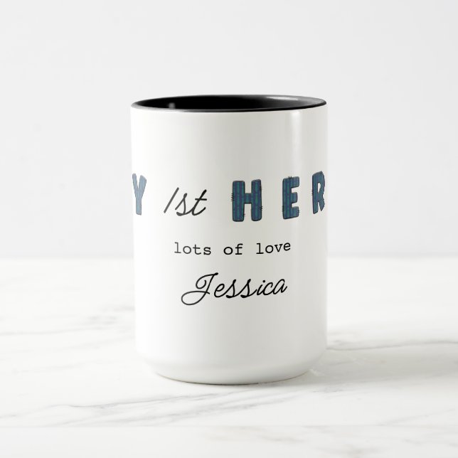 My 1st Hero Coffee Mug (Center)