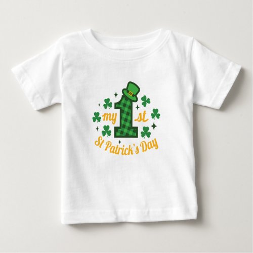 My 1st St Patricks Day Baby T_Shirt