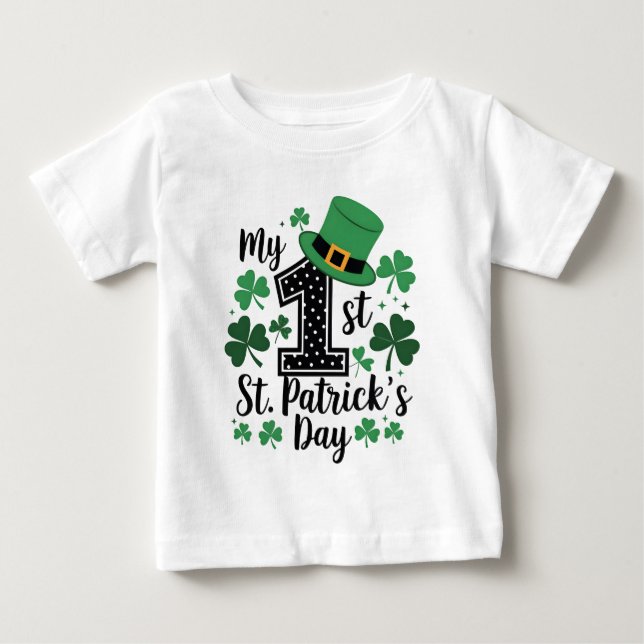 My 1st St Patricks Day Colorful Shirt (Front)