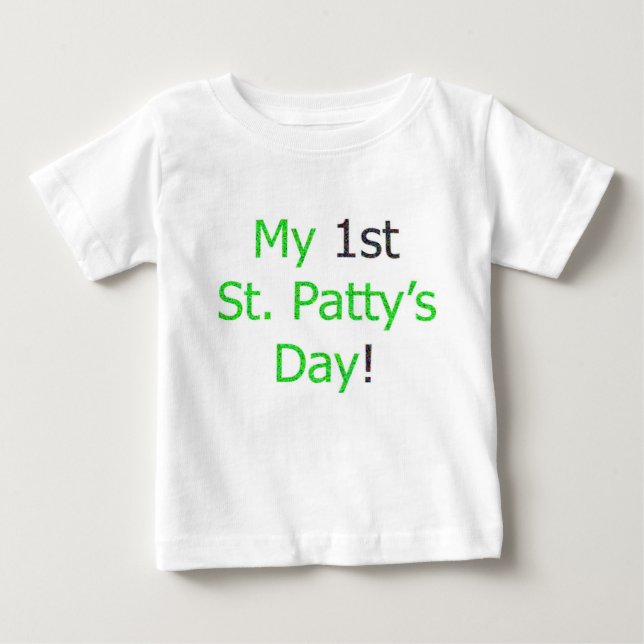 My 1st St. Patty's Day! Baby T-Shirt (Front)