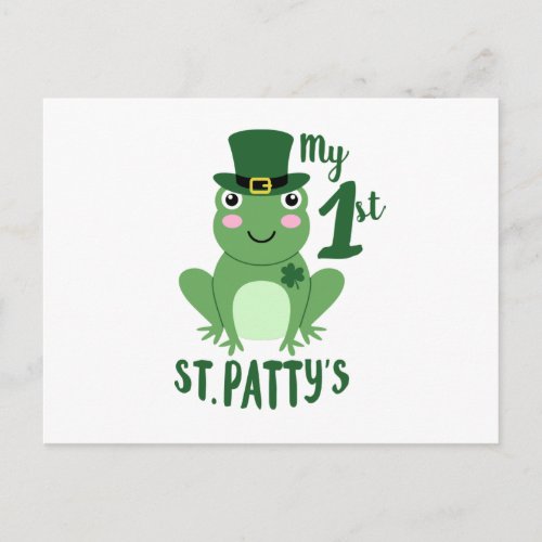 My 1st St Pattys Postcard