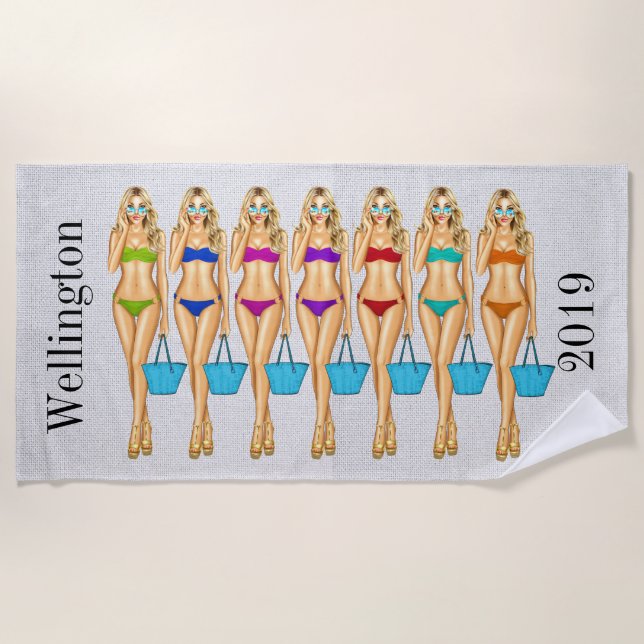 MY 2 Week Sale Beach Towel (Front)