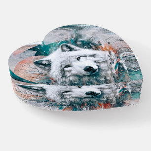 My 3D Polar Wolf Paperweight