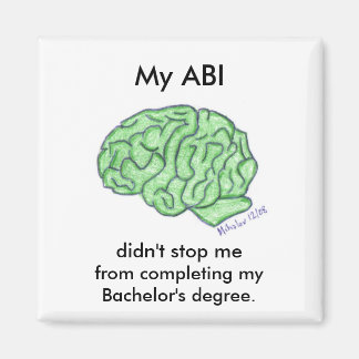 "My ABI didn't stop me..." - Bachelor's degree Magnet