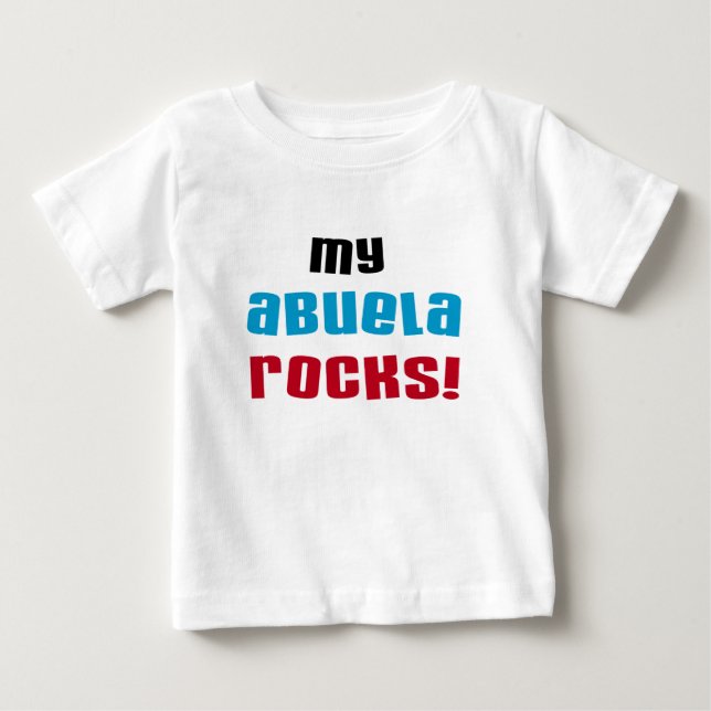 My Abuela Rocks T-shirts and Gifts (Front)
