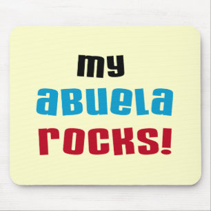 My Abuela Rocks T-shirts and Gifts Mouse Pad