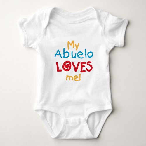 My Abuelo Loves Me T shirts and Gifts