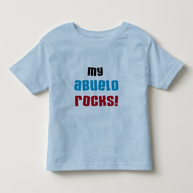 My Abuelo Rocks T-shirts and Gifts (Front)