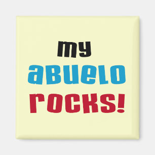 My Abuelo Rocks T-shirts and Gifts Magnet