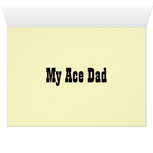 My Ace Dad (Inside Horizontal (Bottom))