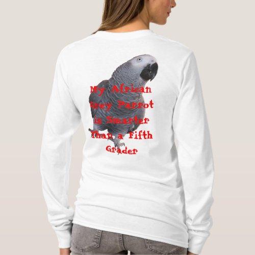 My African Grey Parrot T_Shirt