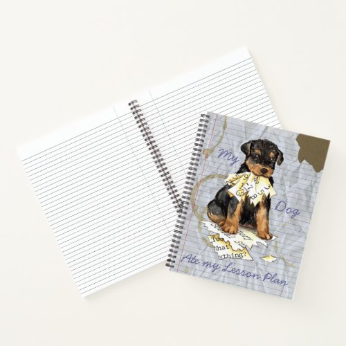 My Airedale Ate my Lesson Plan Notebook