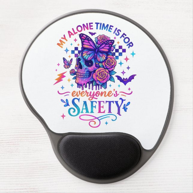 My Alone Time...  Gel Mouse Pad (Front)