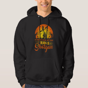 My American Staffordshire Terrier Dog Ride Shotgun Hoodie