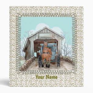My Amish Covered Bridge binder