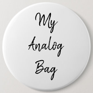 My Analog Bag Button