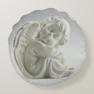 My Angel Round Pillow
