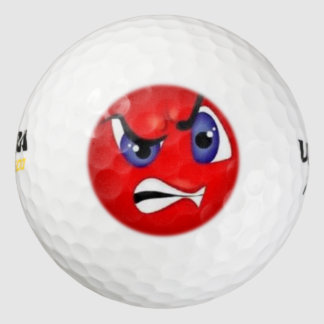 my angry face ball
