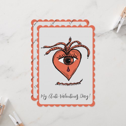 My Anti_Valentines Day Flat Card