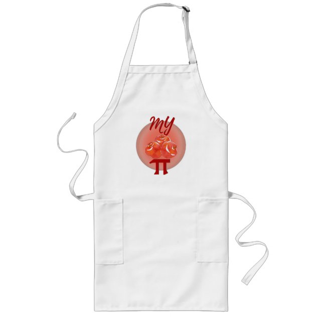 My apple pie long apron (Front)
