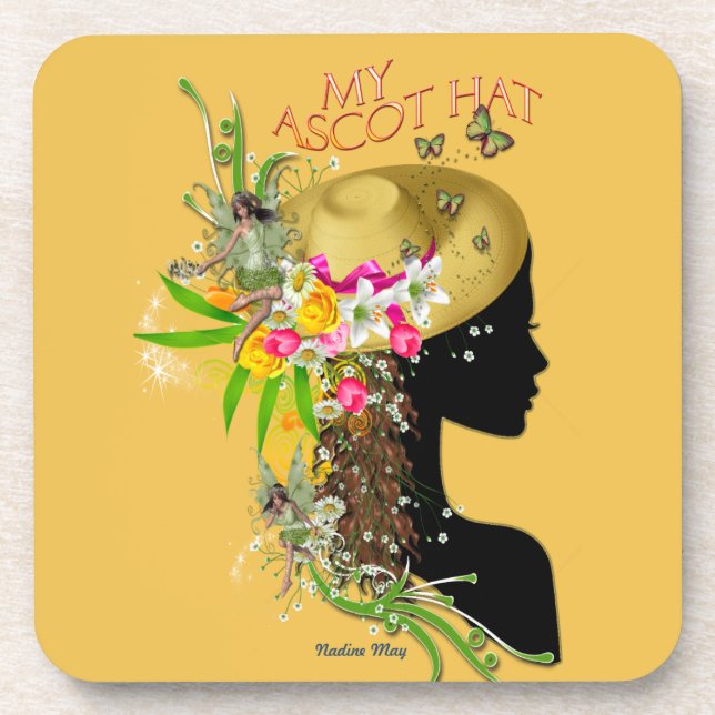My Ascot Hat Coaster (Front)