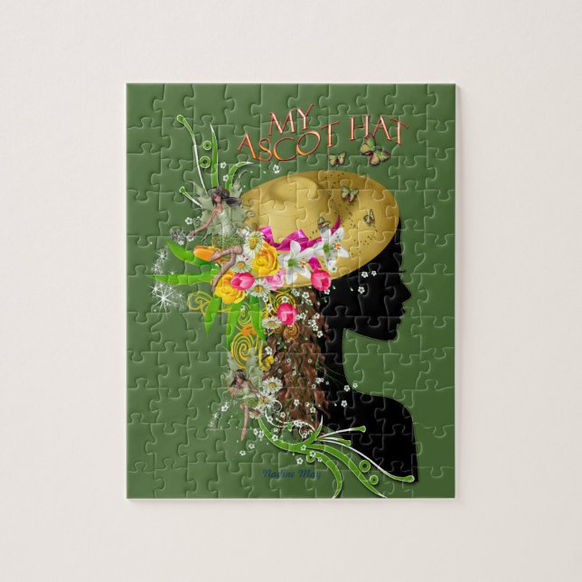 My Ascot Hat Jigsaw Puzzle (Vertical)