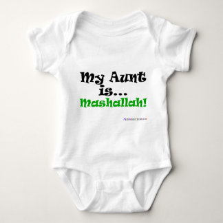 My Aunt is Mashallah! Baby Bodysuit