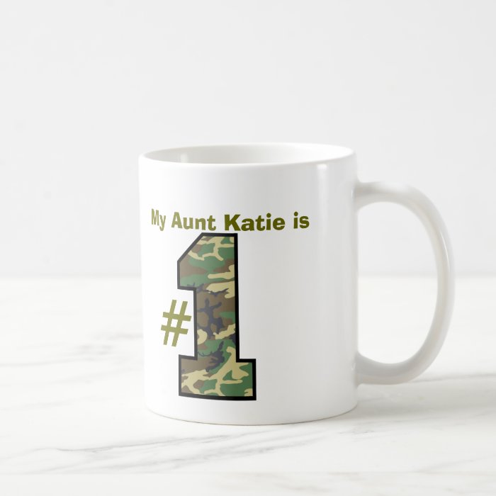 My AUNT is Number One Custom Name Mug Gift